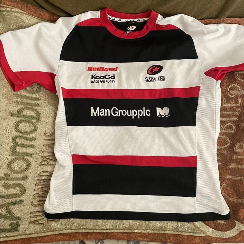 KooGa Rugby Jersey Man Groupplc Saracens UniBond Size XXXL